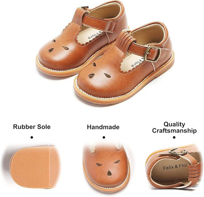 Felix & Flora Toddler Little Girl Mary Jane Dress Shoes