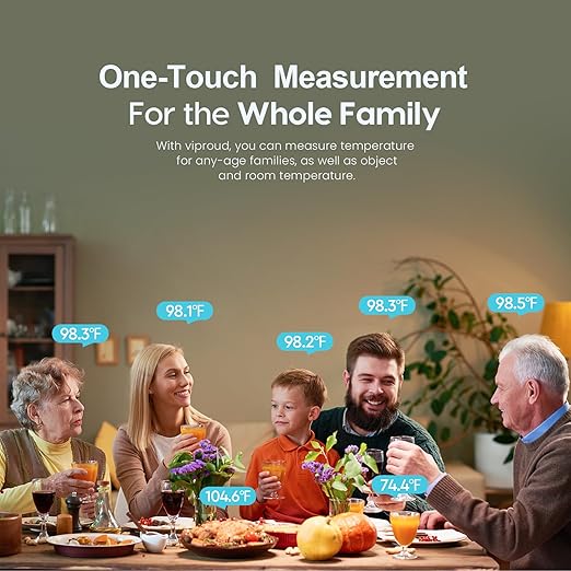 No-Touch Forehead Thermometer for Adults and Kids, Fast Accurate Baby