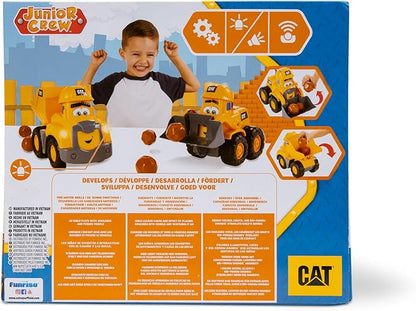 CAT Construction Toys, Front Loader Toy - Interactive Forward & Back Motion 2+