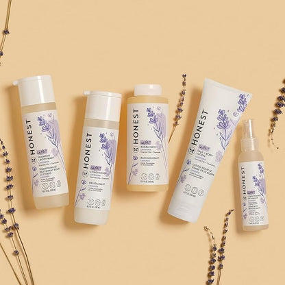 The Honest Company Silicone-Free Conditioner & 2-in-1 Cleansing Shampoo + Body Wash Duo | Gentle for Baby 20 fl