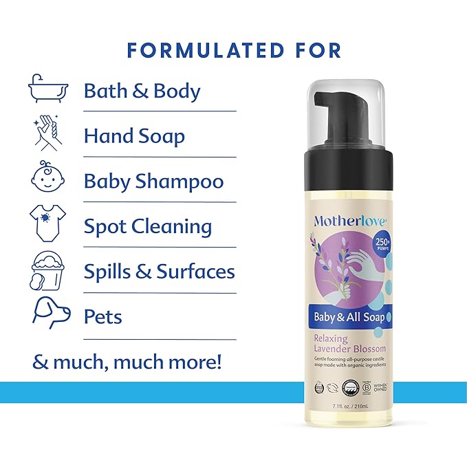 Motherlove Baby & All Soap (2 pack, 7.1 oz) Gentle
