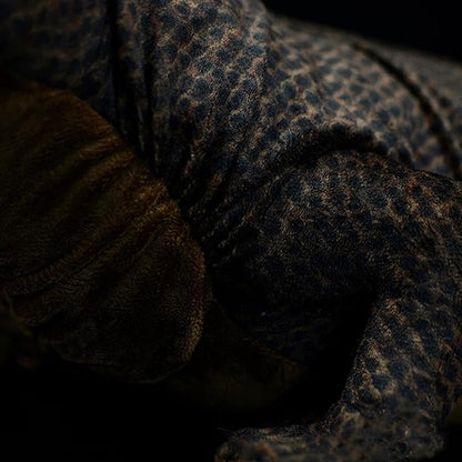 ZHONGXIN MADE Komodo Dragon Plush Toy - Lifelike 30inch Komodo Dragon Monitor Lizard Stuffed Animals, Soft Crawling Long Lizard Stuffed Toys, Unique Plushie Toys Model Dolls Collection for Kids