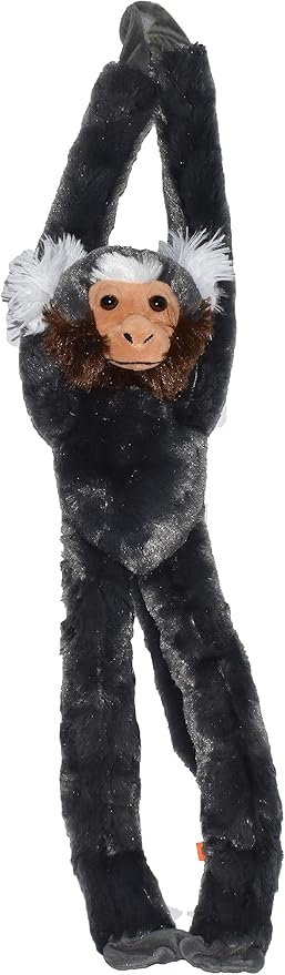 Wild Republic Marmoset Monkey Plush Toy, Stuffed Animal, Plush Toy, Kids Gifts, Hanging, 22"