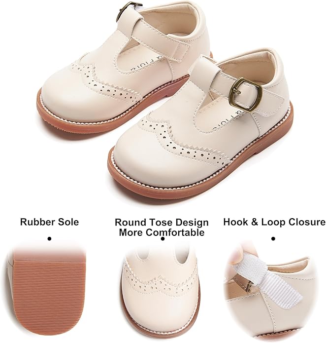 Felix & Flora Toddler Little Girl Mary Jane Dress Shoes