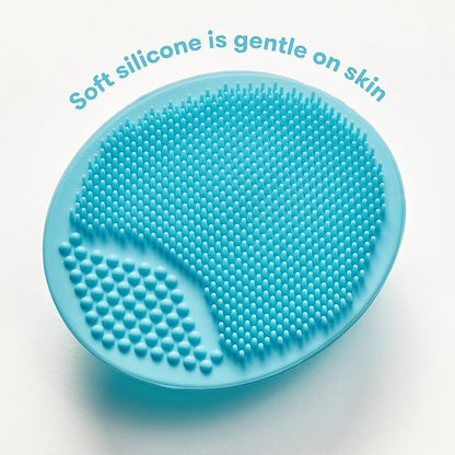 Frida Baby DermaFrida The SkinSoother Baby Bath Brush | Cradle Cap Brush for Babies, Baby Essential for Dry Skin 1 Pack