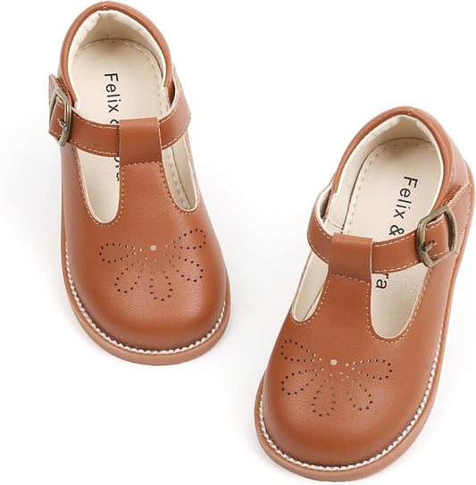Felix & Flora Toddler Little Girl Mary Jane Dress Shoes