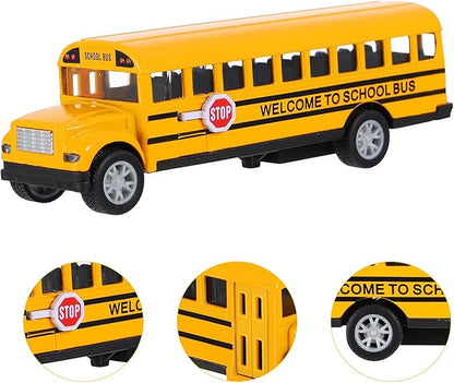 Gadpiparty 1pc School Bus Toy Car Kids School Bus School