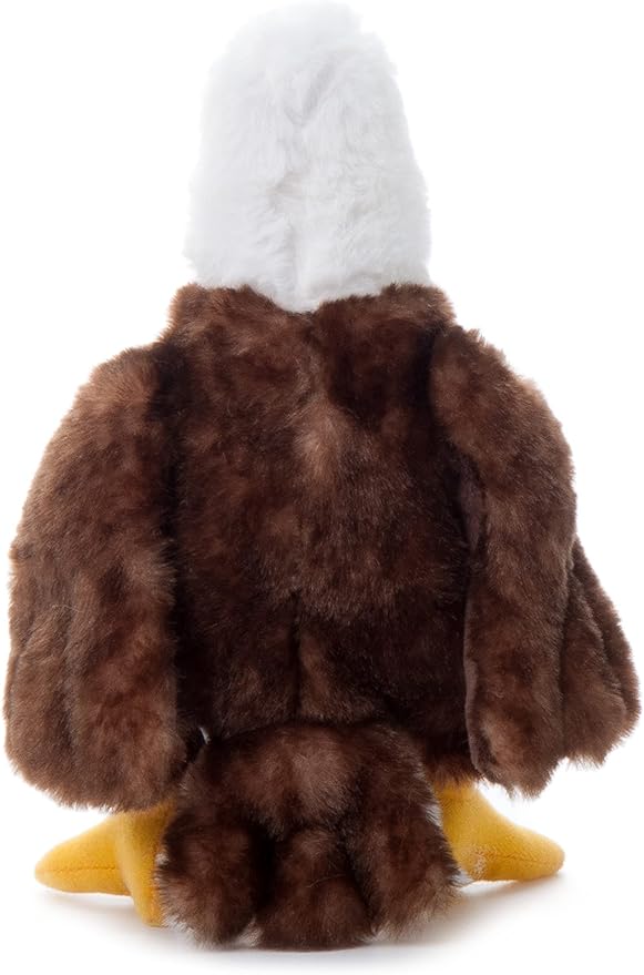 The Petting Zoo Bald Eagle Stuffed Animal, Gifts for Kids, Wild Onez Zoo Animals, Bald Eagle Plush Toy 9 inches