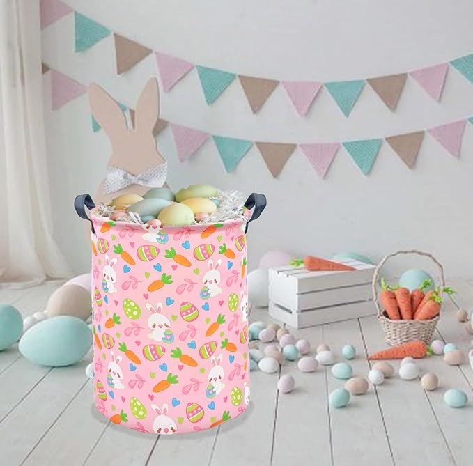 Round Laundry Hamper Storage Basket Organizer Hamper Storage Bins