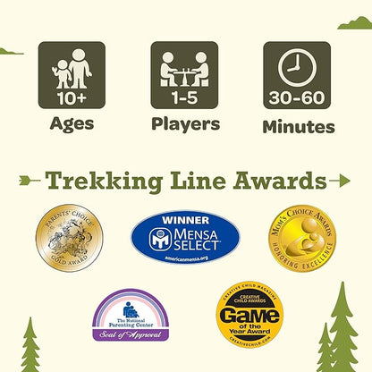 Underdog Games Trekking The National Parks (3rd Edition) - The Award-Winning Family Board Game | Great for Kids Ages 10 and Up | Easy to Learn | Designed for National Park Lovers