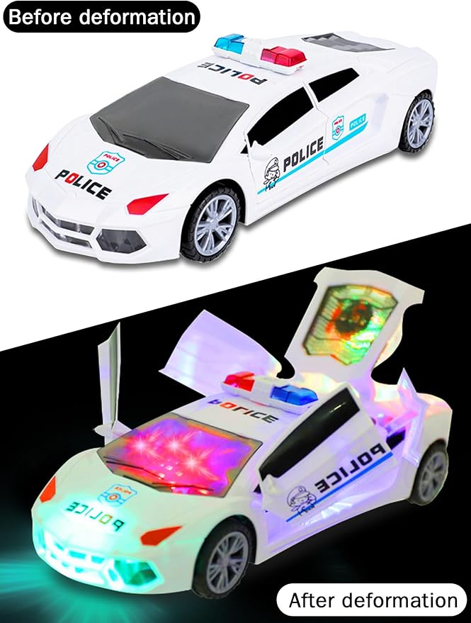Police Car Toy for Boys, Girls 3 4 5 6 7 Year