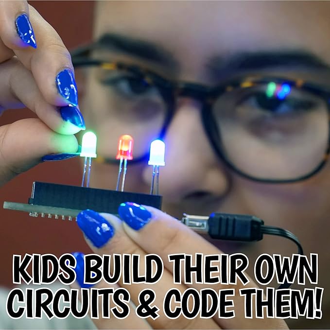 Ultimate Coding Kit for Kids 8-12+. Coding Game for Tweens with 100+ Free Code & STEM Projects. Girls & Boys Learn STEM Hands-On with C++ Coding. Makes a Great Gift for Techy Teens.