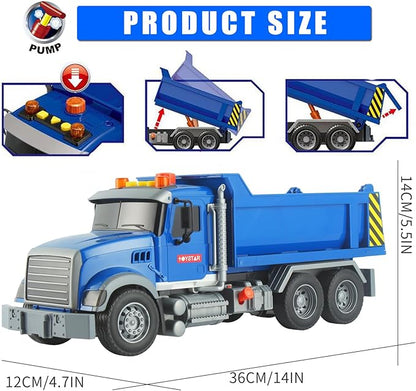 Dump Truck Toy construction toys Push & Go Car toys 3-5 Christmas