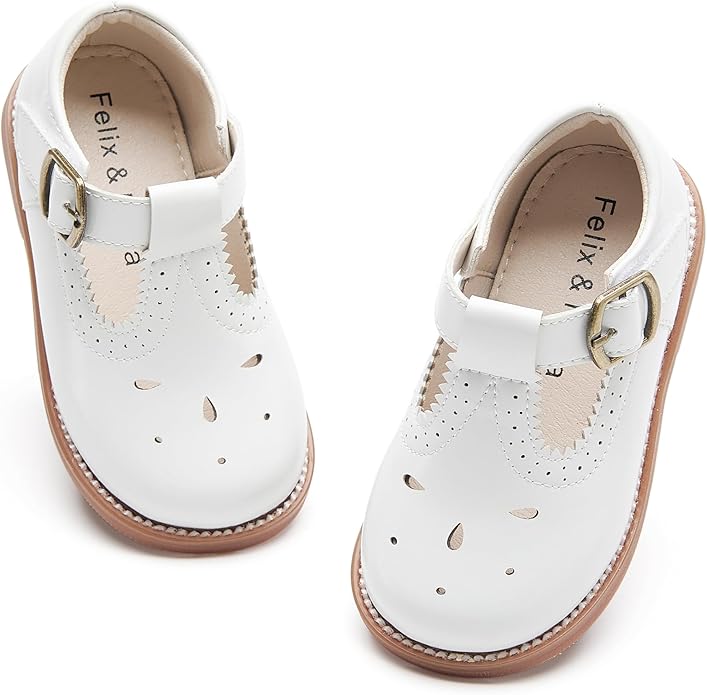 Felix & Flora Toddler Little Girl Mary Jane Dress Shoes