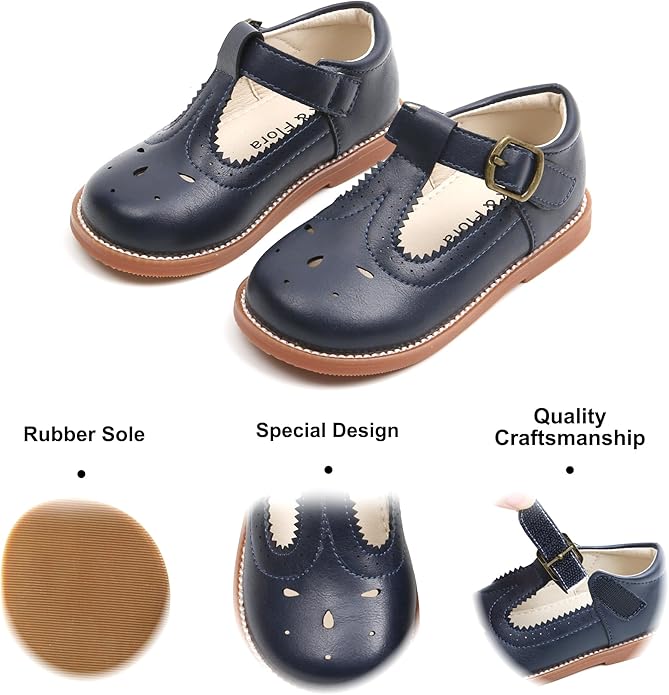 Felix & Flora Toddler Little Girl Mary Jane Dress Shoes