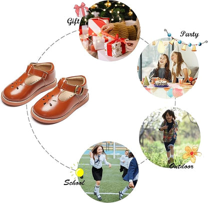 Felix & Flora Toddler Little Girl Mary Jane Dress Shoes