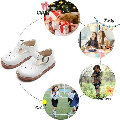 Felix & Flora Toddler Little Girl Mary Jane Dress Shoes