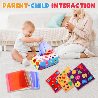 Baby Toys 6 to 12 Months - Baby Tissue Box Toy 1 Year