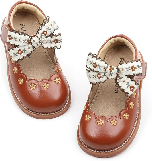 Felix & Flora Toddler Little Girl Mary Jane Dress Shoes