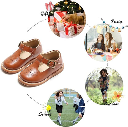 Felix & Flora Toddler Little Girl Mary Jane Dress Shoes