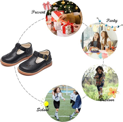 Felix & Flora Toddler Little Girl Mary Jane Dress Shoes