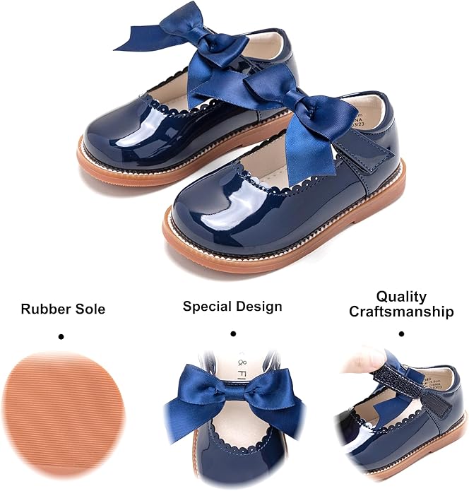 Felix & Flora Toddler Little Girl Mary Jane Dress Shoes