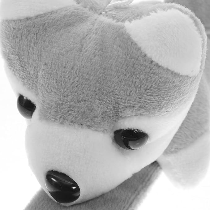 Toyvian Pop Circle Bracelet Huggers Slap Bracelet Dog Slap Bracelet Plush Slap Bracelet Stuffed Dogs for Kids Animals for Kids Bracelets for Kids Snap Wristband Party Slap Bracelets Plush