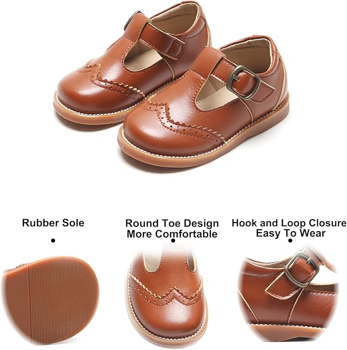 Felix & Flora Toddler Little Girl Mary Jane Dress Shoes