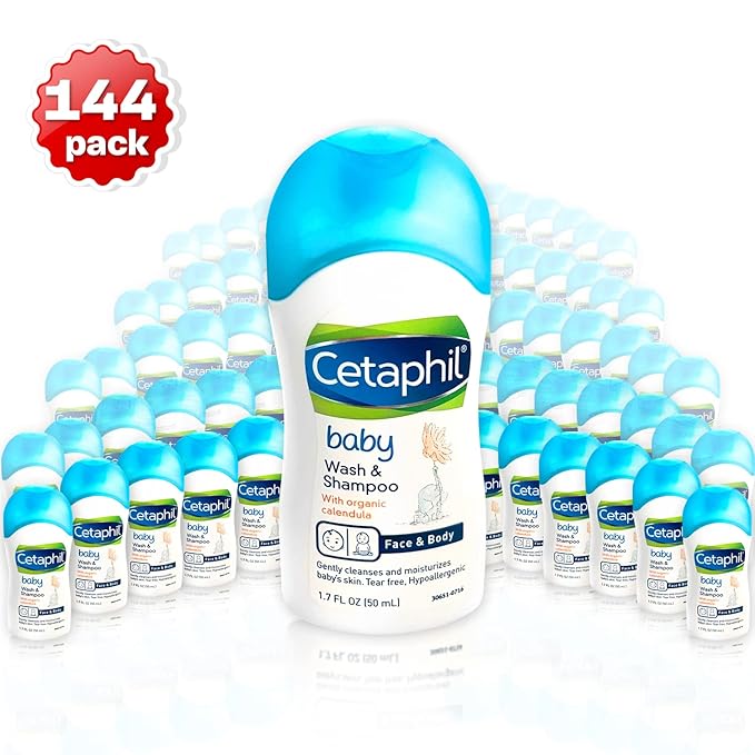 Baby Shampoo and Body Wash by Ceta Phil, Travel Size 144)