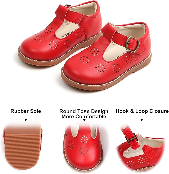 Felix & Flora Toddler Little Girl Mary Jane Dress Shoes