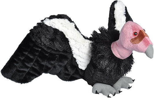Wild Republic California Condor Plush, Stuffed Animal, Plush Toy, Gifts for Kids, Cuddlekins 12 Inches