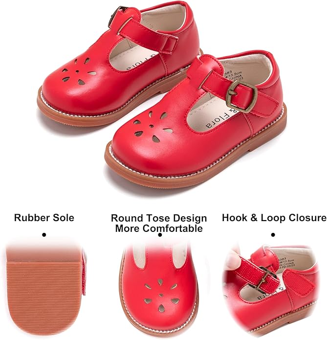 Felix & Flora Toddler Little Girl Mary Jane Dress Shoes