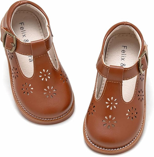 Felix & Flora Toddler Little Girl Mary Jane Dress Shoes