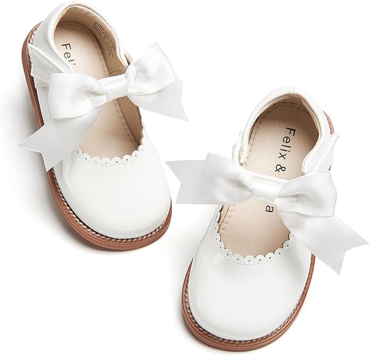Felix & Flora Toddler Little Girl Mary Jane Dress Shoes
