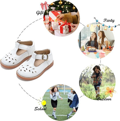 Felix & Flora Toddler Little Girl Mary Jane Dress Shoes