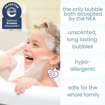 TruKid Bubble Podz Bubble Bath for Baby & Kids, NEA-Accepted for Eczema 7 for (10 Podz)