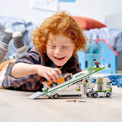 LEGO City Car Transporter 60305 Building Kit; Toy Playset for Kids, New 2021 (342 Pieces)