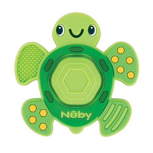 Nuby Teethe N' Pop Sensory Play Teether - Baby Teething Toy 3+ Months