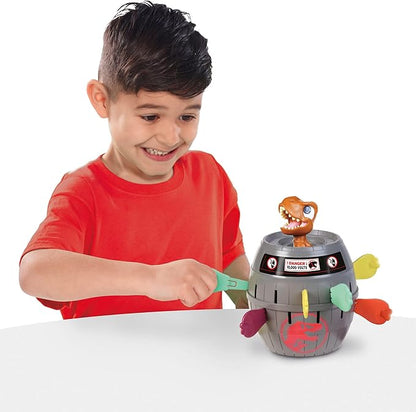TOMY Pop Up T-Rex Kids Game - Family and Preschool Kids Games for Family Game Night - Kids Activities and Jurassic World Toys - Girls and Boys Games - 2-4 Players - Ages 4 Years and Up