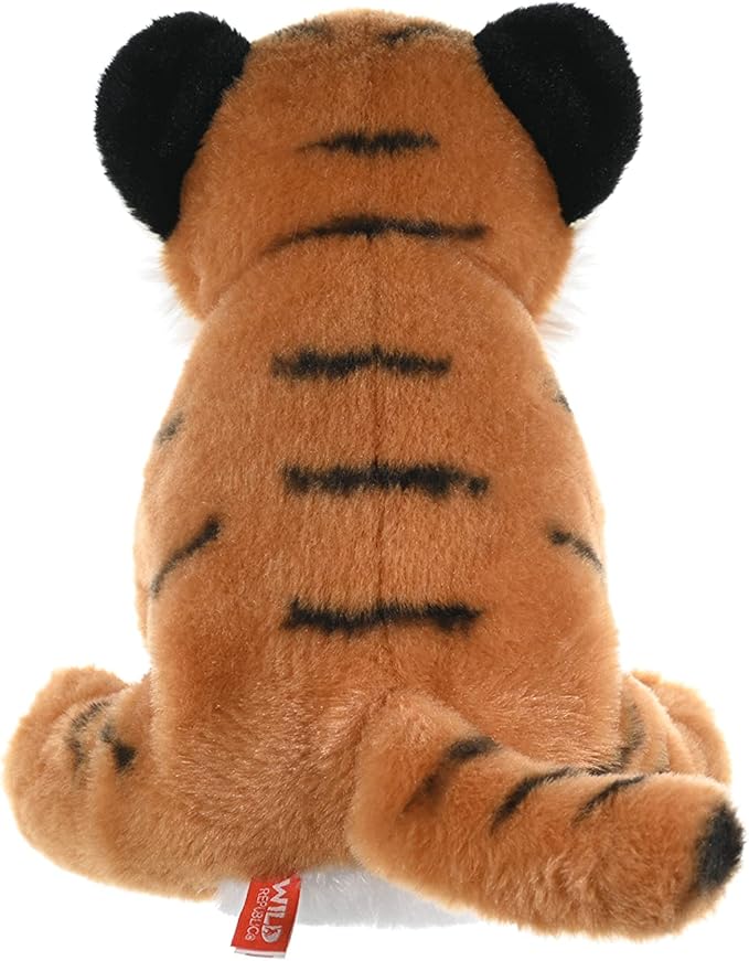 Wild Republic Tiger Cub Plush, Stuffed Animal, Plush Toy, Gifts for Kids, Cuddlekins, 12", Multi, Model:19372