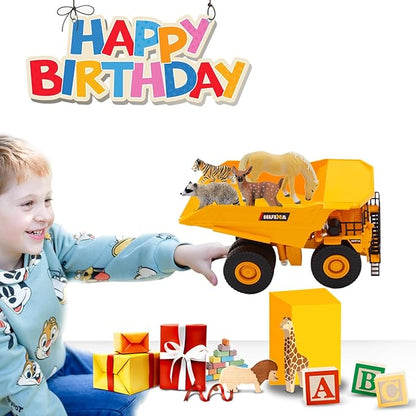 Gemini&Genius Dump Truck Construction Vehicle Toy 1/35 Scale Die-cast Site