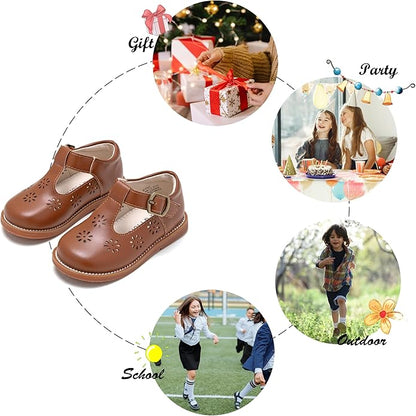 Felix & Flora Toddler Little Girl Mary Jane Dress Shoes