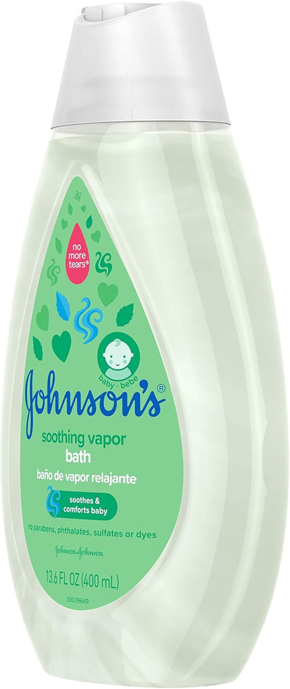 Johnson's Baby Soothing Vapor Bath to Relax Babies, 13.6 Fl Oz 3