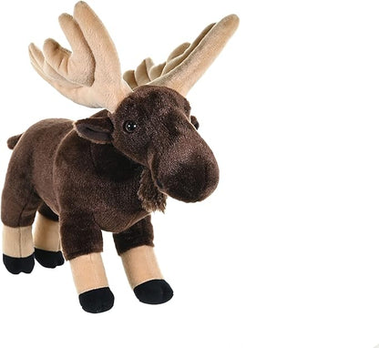 Wild Republic Moose Plush, Stuffed Animal, Plush Toy, Gifts for Kids, Cuddlekins 12"