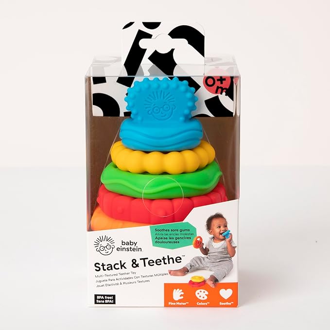 Baby Einstein Opus Sea of Senses Infant Toys Gift Set 3 Pieces, 3 Months