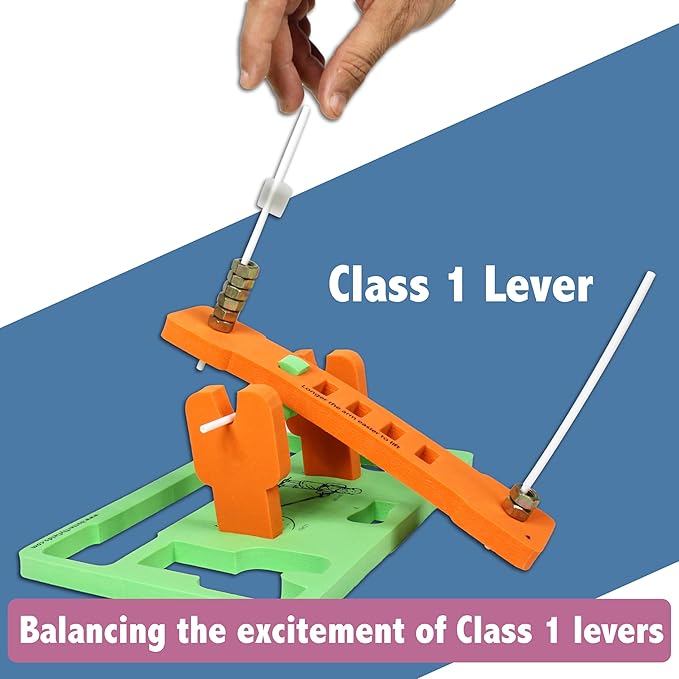 ButterflyEdufields Simple Machines Levers STEM Toys for Kids Ages 8 9 10 11 12 Years Boys & Girls | STEM Experiment Engineering Activity Construction kit | Best Gift Idea for Creative Minds