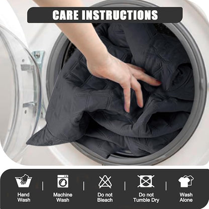 Waterproof Recliner Couch Cover,Non-Slip Recliner Cover with Elastic Straps,Leakproof Furniture Protector for Kids,Dog and Cat (2 Cushion Loveseat, Dark Gray)