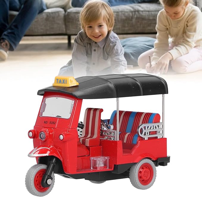 Pull Back Thai Tricycle, 3 colors