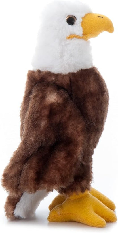 The Petting Zoo Bald Eagle Stuffed Animal, Gifts for Kids, Wild Onez Zoo Animals, Bald Eagle Plush Toy 9 inches