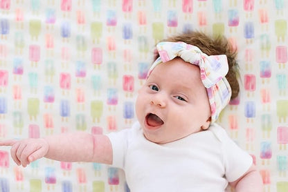 Copper Pearl Baby Bows: Stylish Headbands for Baby Girls, Premium Soft and Stretchy Baby Headbands